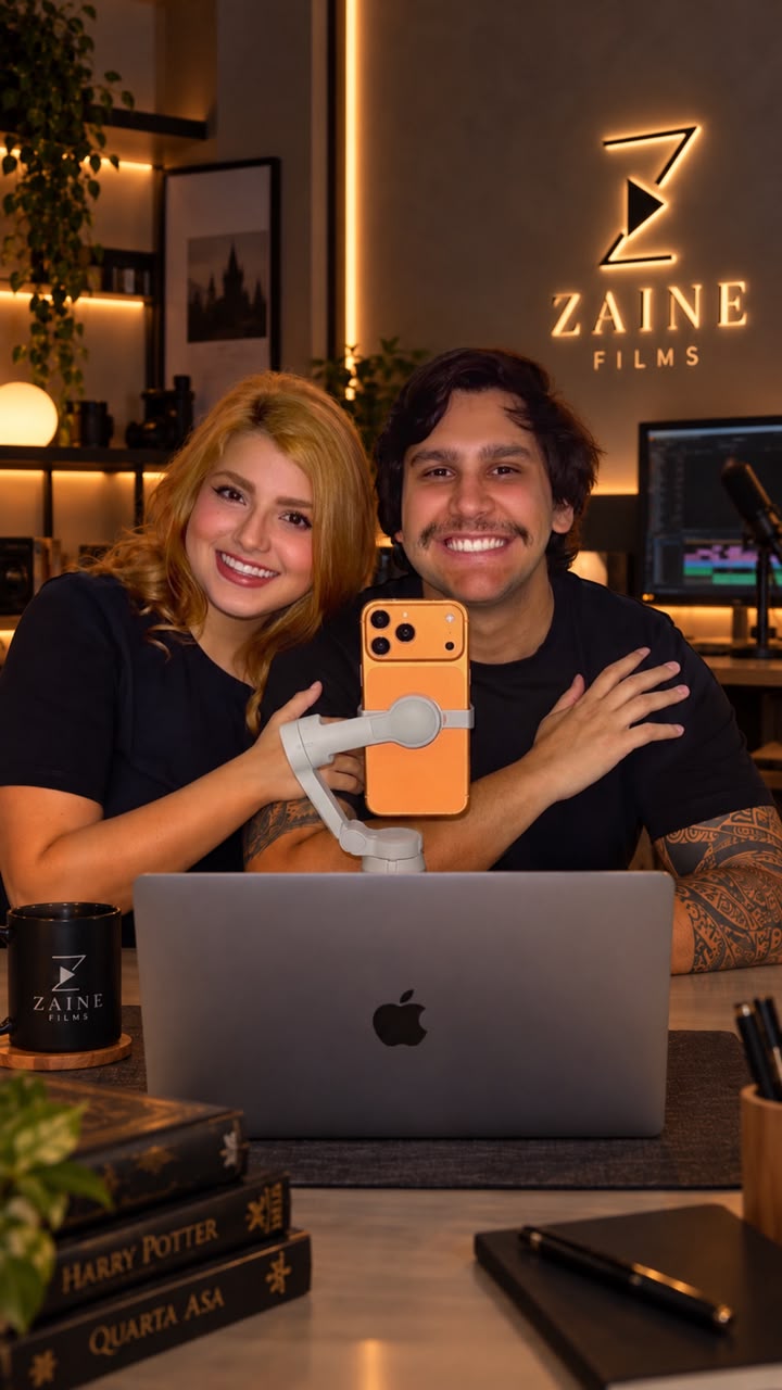 Raphaella e Gustavo Zaine